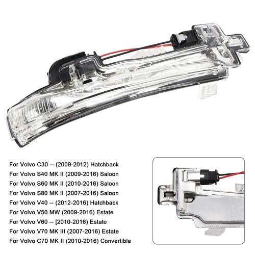 Right wing mirror led signal - right,