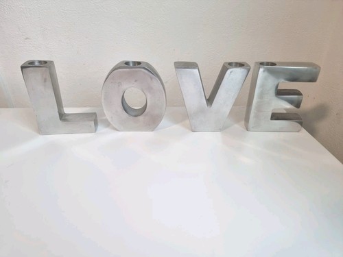Bougeoirs lettres formant - , 4