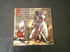 COLETTE RENARD CHANSONS PAILLARDES  GAILLARDES DISQUE VINYL 45 TOURS 4 TITRES