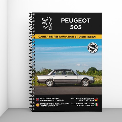 Peugeot 505 cahier - cahier, de