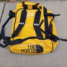 The North Face Base Camp Voyager Duffel Bag, Backpack, Travel Huge Large Yellow