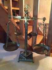 Rare Antique Double Scale -