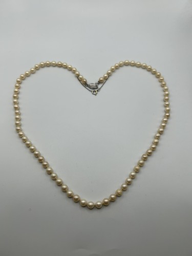Collier perles fermoir - collier,