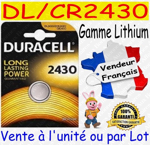 Piles duracell dl2430 cr2430 - duracell,