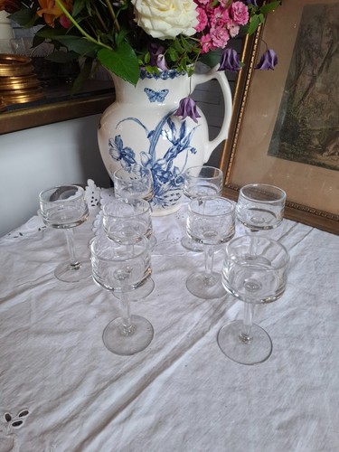 Anciens verres pied - anciens,