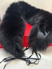 écharpe col fourrure