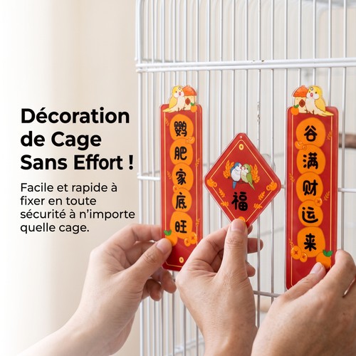 Décoration cage oiseaux - décoration,