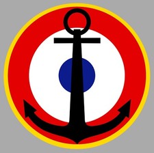 STICKER COCARDE MARINE