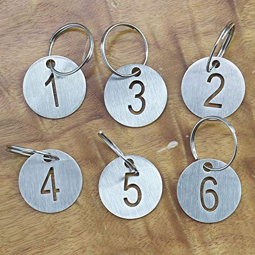 Numbered stainless steel - stainless,
