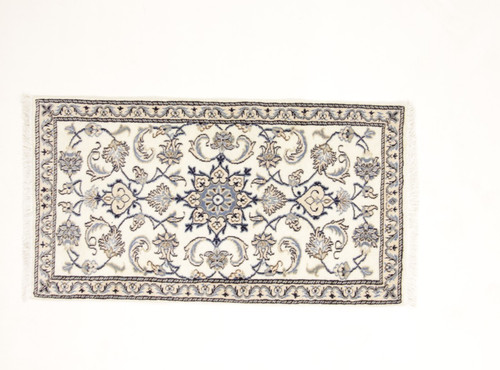 Tapis nain oriental blanc 126 - nain,