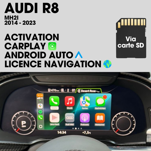 Audi activation apple - r8,