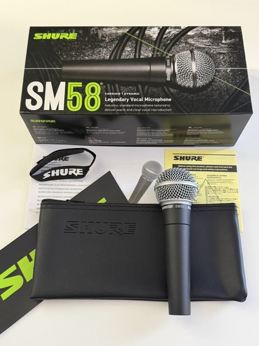 Micro shure sm58 dynamique - shure,