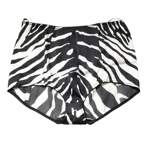 Culotte taille haute zèbre