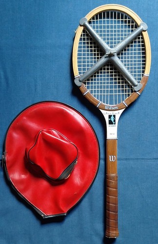 Raquette tennis bois - en,