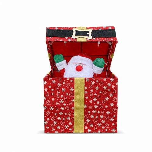 Boîte décorative père noël - boîte,