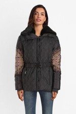 E - Blouson Doudoune Noir