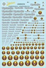 Boissons 01 par ex. pour VW Scirocco; NSU TT Décalcomanies 170x120mm INTERDECAL