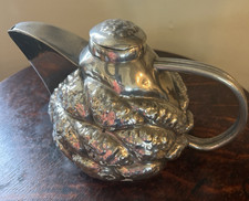 E. D'Art France Art Nouveau Pewter signed J. Cuvelier