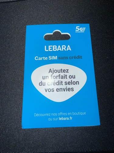 Carte sim lebara - sim, mobile