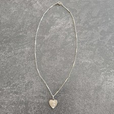 Antique Joan of Arc Religious Necklace Pendant