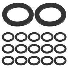  100 Pcs Anneau De Fixation En Caoutchouc Verrouillage D'haltères