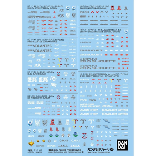 Gundam decals 142 - -, mobile