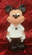 Vintage Jouet POUET POUET Mickey Mouse Disney Productions 15 cm England Combex