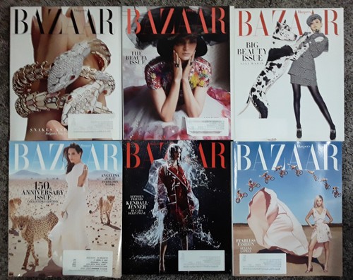 Bazaar magazine vintage lot - bazaar,