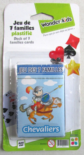 Jeu des familles plastifié - jeu, 7