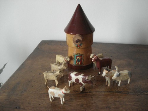 Lot jouets anciens animaux - jouets,