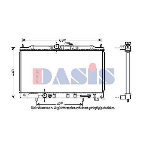 Aks dasis radiateur eau - dasis, À