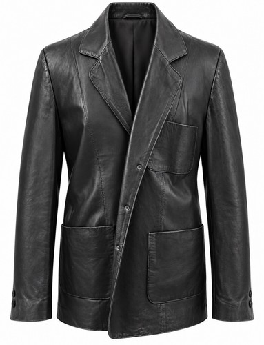 Signature cuir couture - cuir, veste
