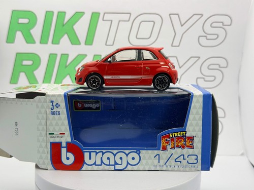 Fiat abarth 500 burago 43 - burago, 1/43