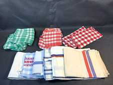 Lot 12 anciens torchons de