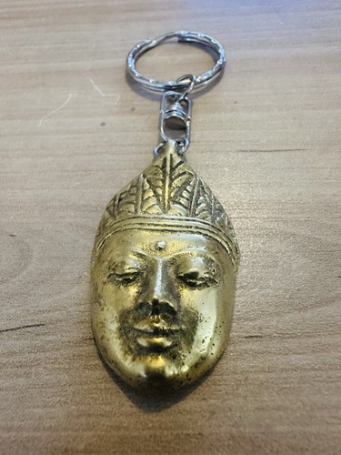 Porte clé tête bouddha - tête,