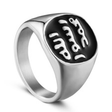 BAGUE ANNEAU CHEVALIERE HOMME