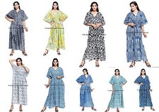 Indien Bleu Indigo Paréo