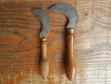 Lot ancienne serpette serpe ancien outil outillage jardin jardinage jardinier