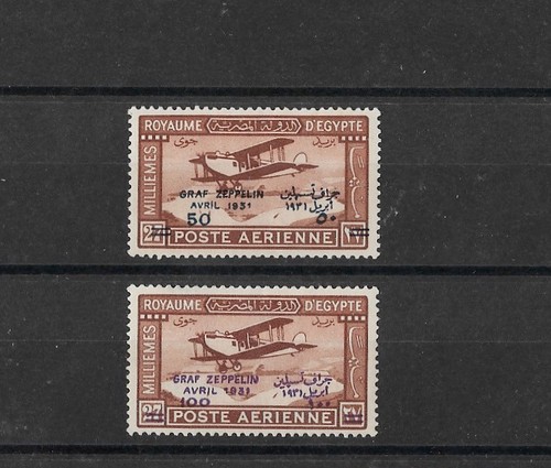 Egypt egypte 1929 zeppelin - ,