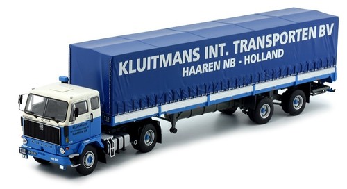 Tekno camion avec - tekno, remorque