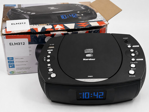 Karcher elm312 dab clock - karcher, dab+