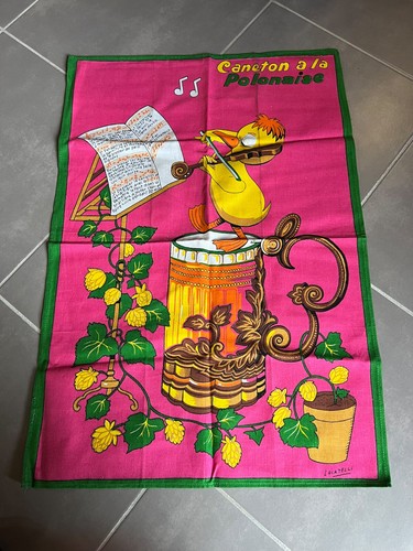 Torchon recette ancien - recette, caneton