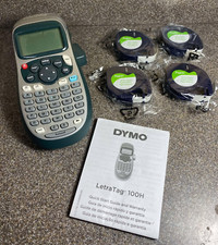 DYMO LetraTag 100H Handheld Label Maker  ~  LQQK ~ Plus Extras