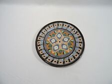 ANTIQUE VALLAURIS CERAMIC GERBINO PLATE SMALL CERAMIC HANGING DISH