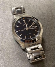 Seiko ANA Collaboration Kinetic Three-Hand Day-Date Watch SEIKO