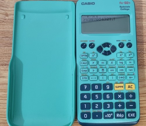 Casio spéciale collège - casio, fx-92