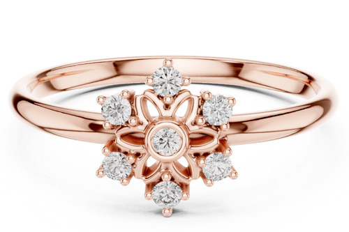 Bague cocktail ronde - de,