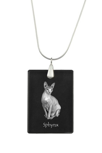 Sphynx crystal suspendu avec - sphynx,