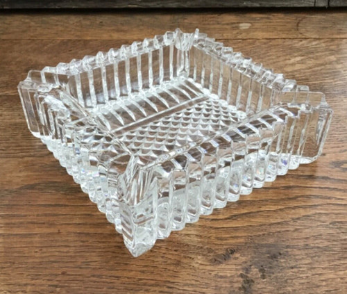 Vide poche cendrier - cendrier, cristal