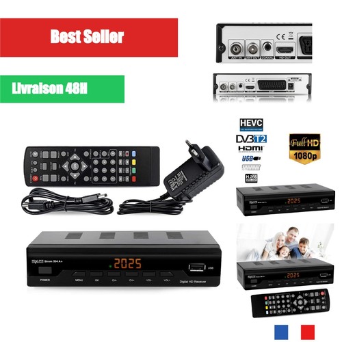 Décodeur tnt strom 504 - tnt, hd